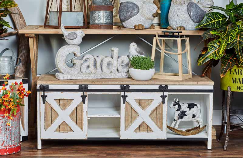 Sliding Barn Door Cabinet