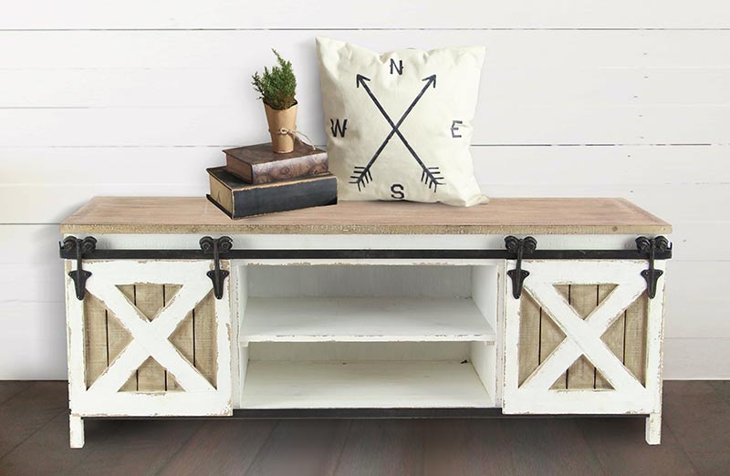 Sliding Barn Door Cabinet