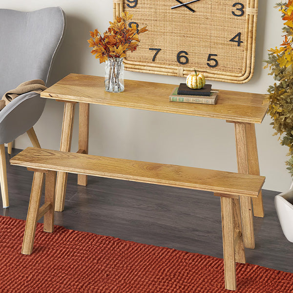 Classic Wooden Bench, Pick Your Size