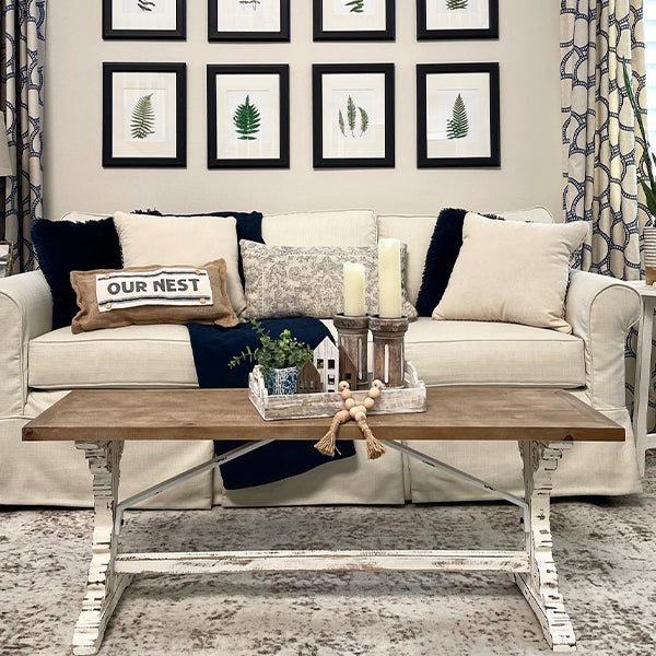 Corbel Inspired Wood Bench