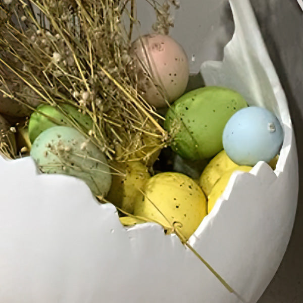 Easter Egg Planter With Bracket Option | Our "Easter" Signs Of The Seasons Edition