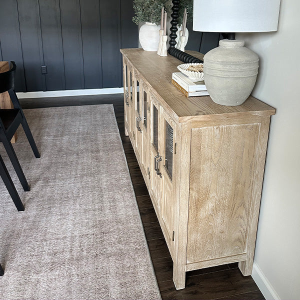 6 Door Wooden Siena Buffet