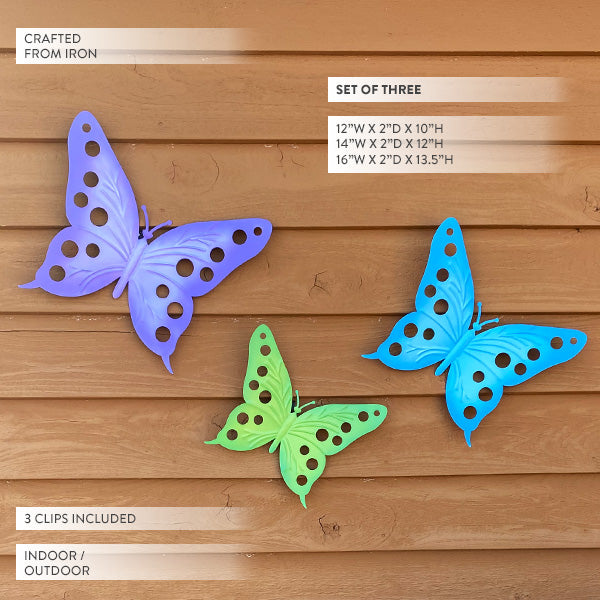 Colorful Butterfly Wall Art | Clip & Switch Series