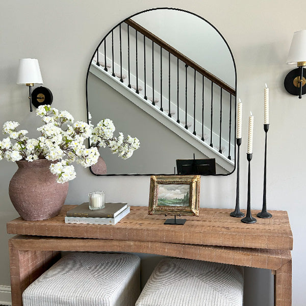 Tall Taper Iron Candle Holders, Set of Three