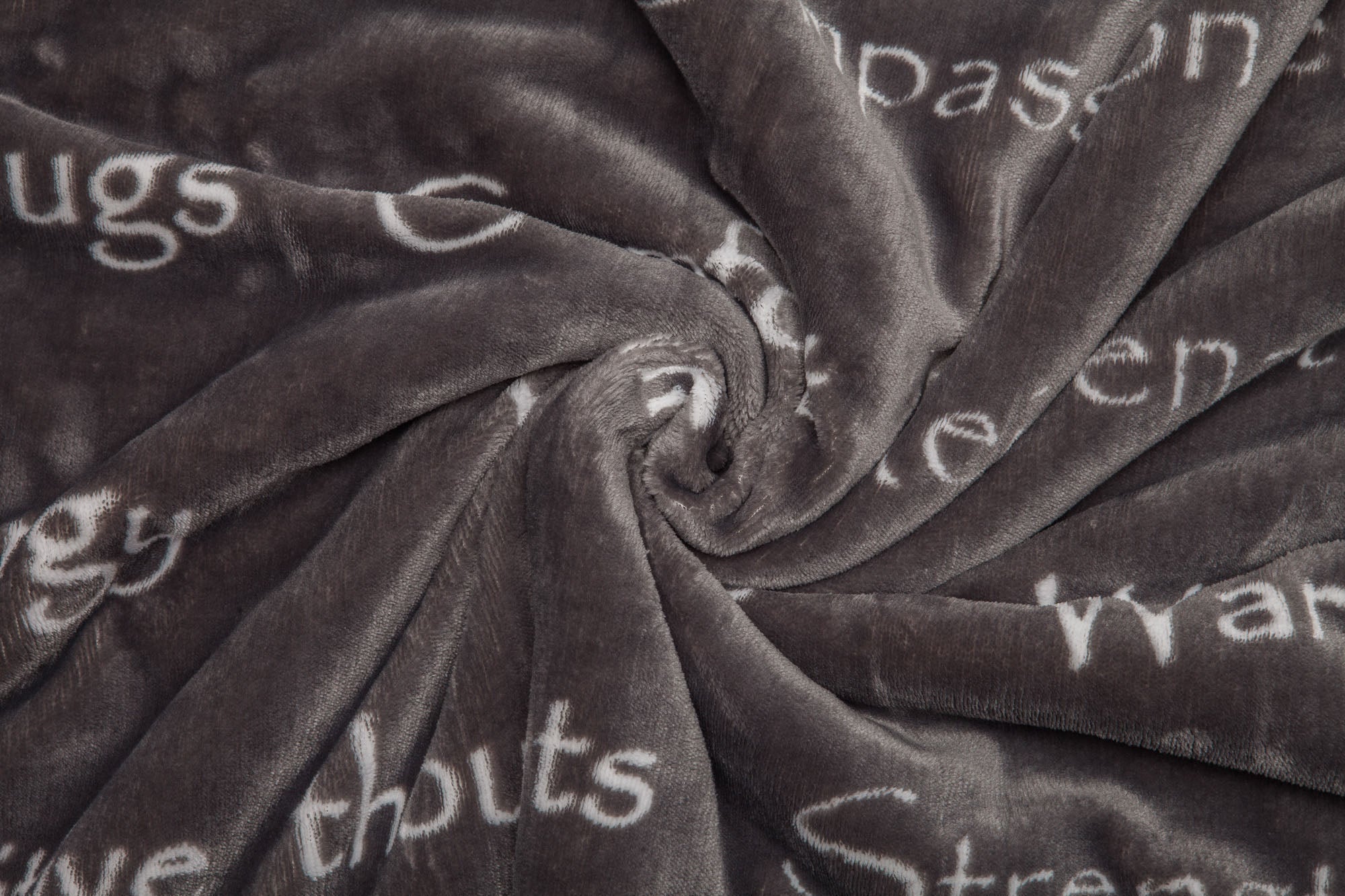 Gift Faux Fur Comfort Words Throw Blanket-Tolkye