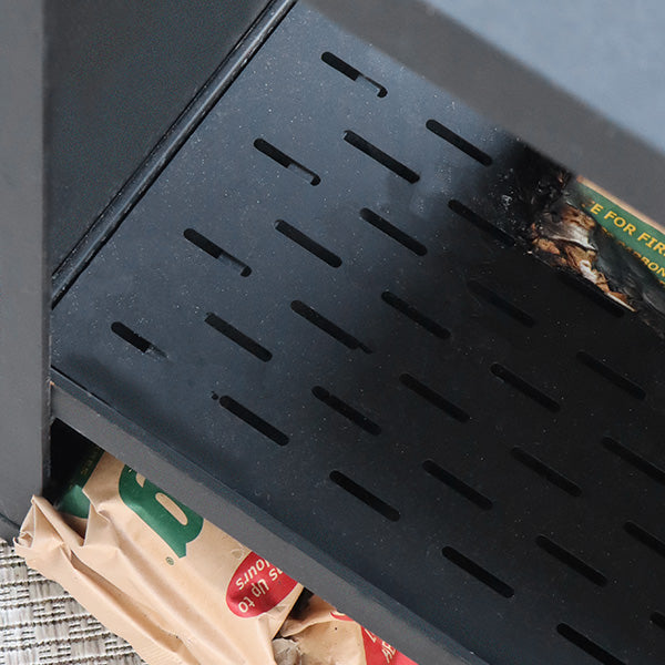 Black Metal Outdoor Chiminea