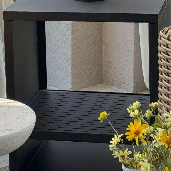 Black Metal Outdoor Chiminea