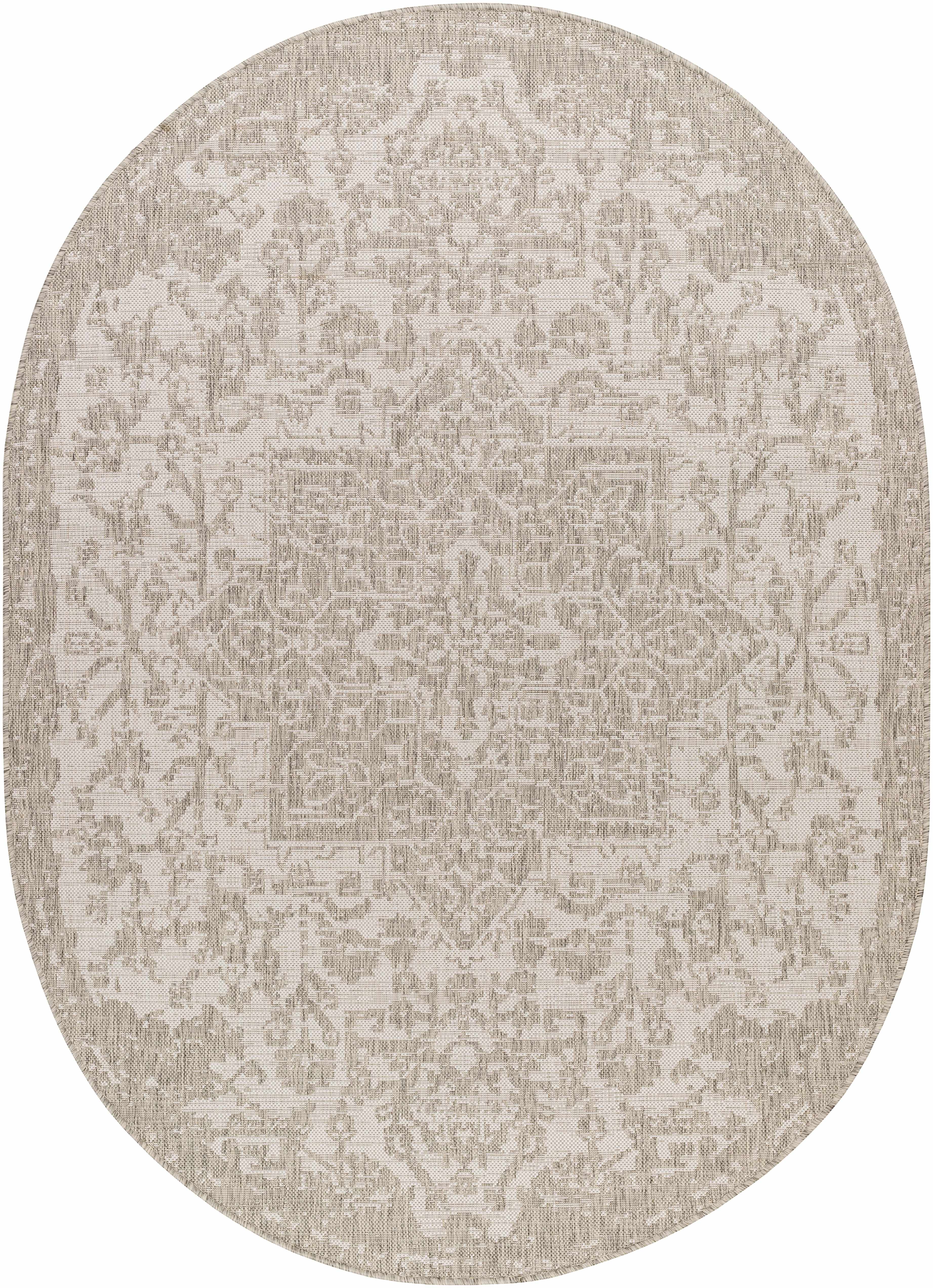 Beige Outdoor Rug