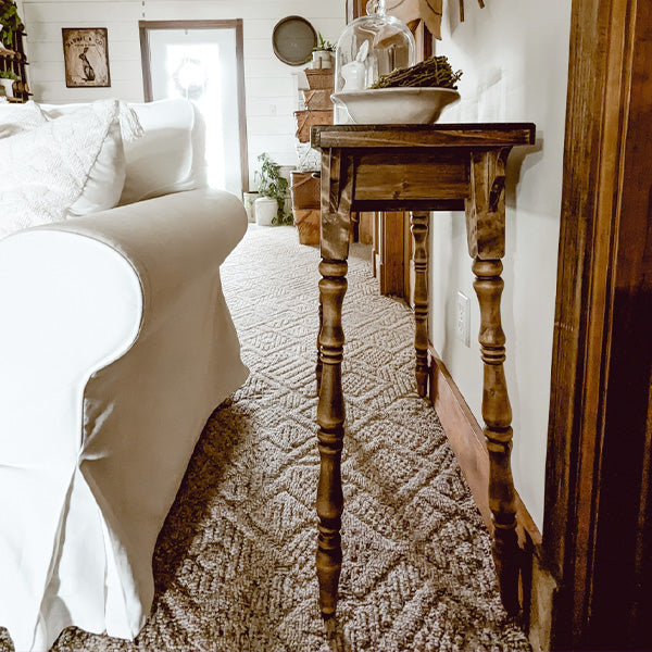 Catherine Wood Table with Drawer