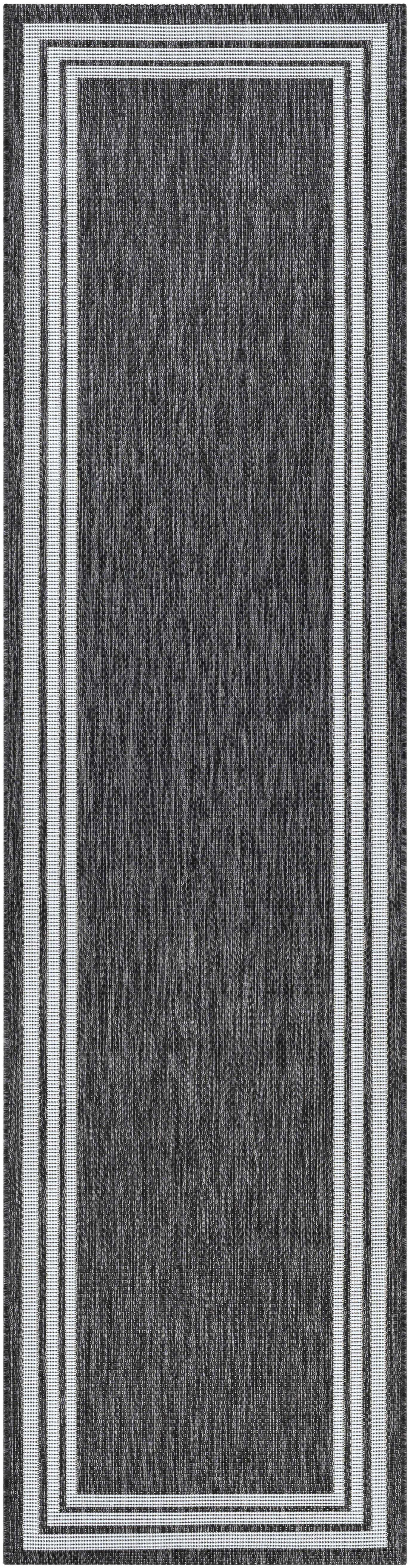 Charcoal Outdoor Rug