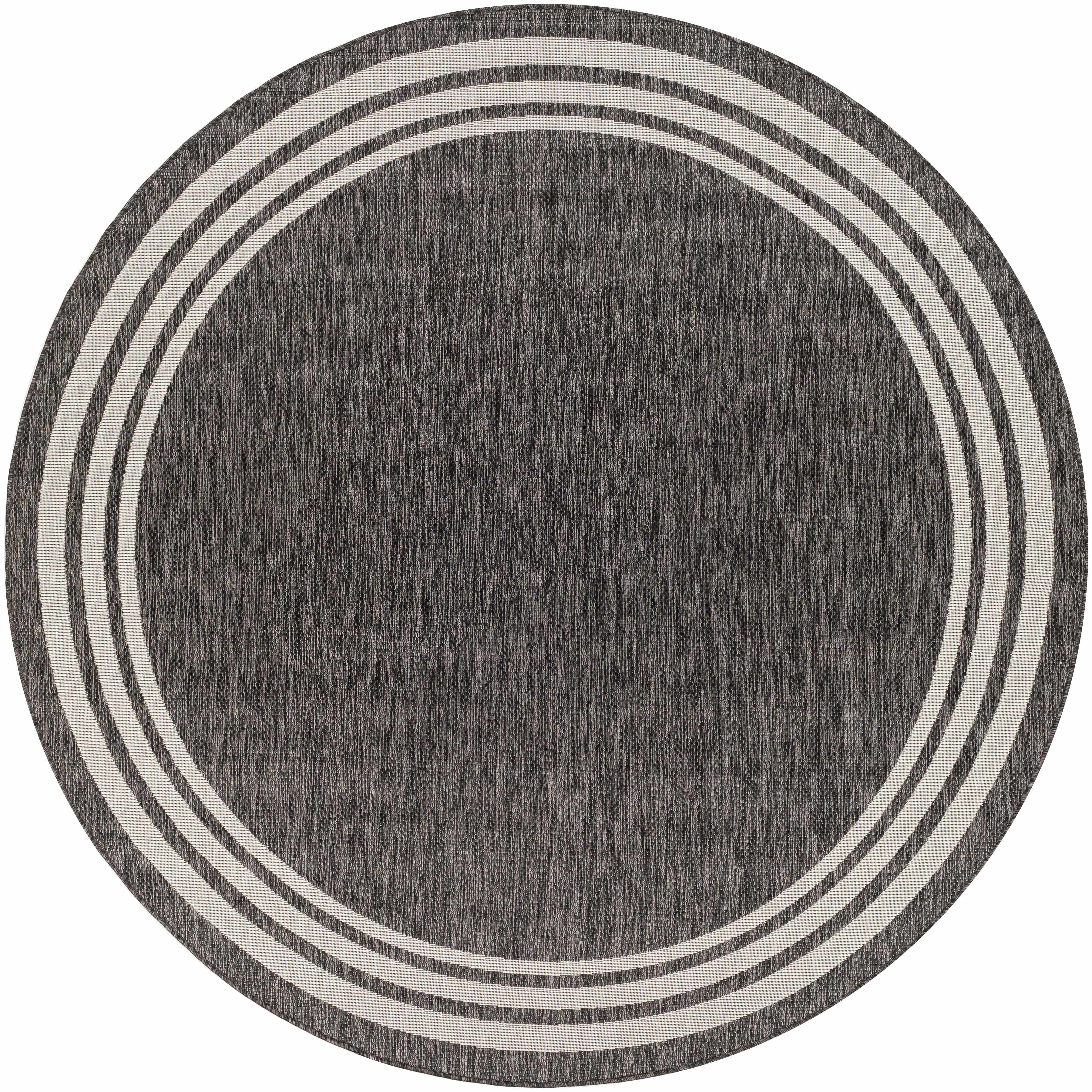 Charcoal Outdoor Rug