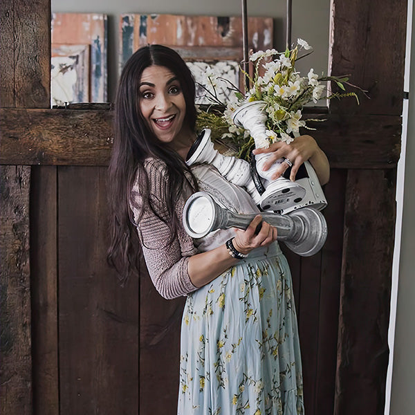 Large Wooden Vintage Candle Holders, Set of 3