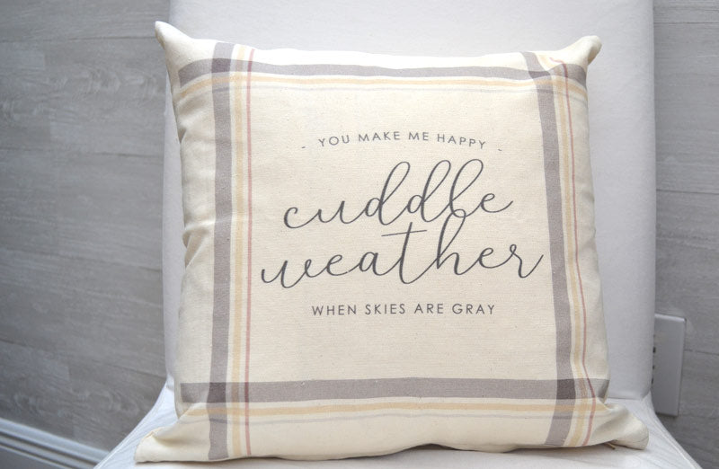 Cuddle Weather Pillow