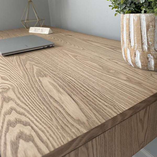 55 Inch Transforming Wood Table to Desk