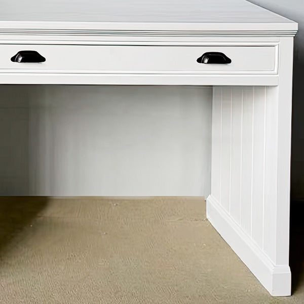 74 Inch Multi-Function Writing Desk with Bookcase File Cabinet