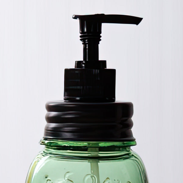 Embossed 1858 Green Soap Dispenser, Set of Two