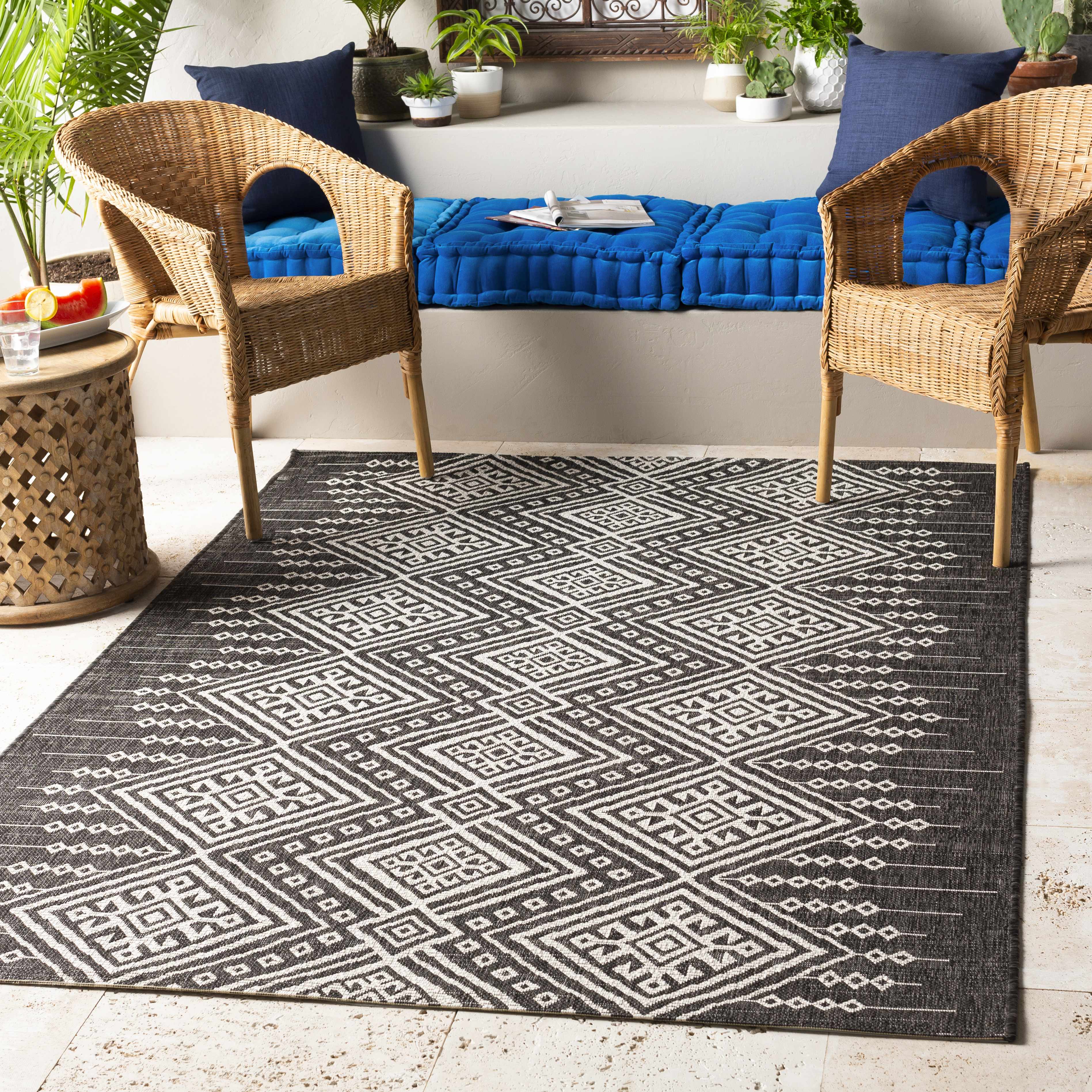 Bohemian Pattern Outdoor Rug