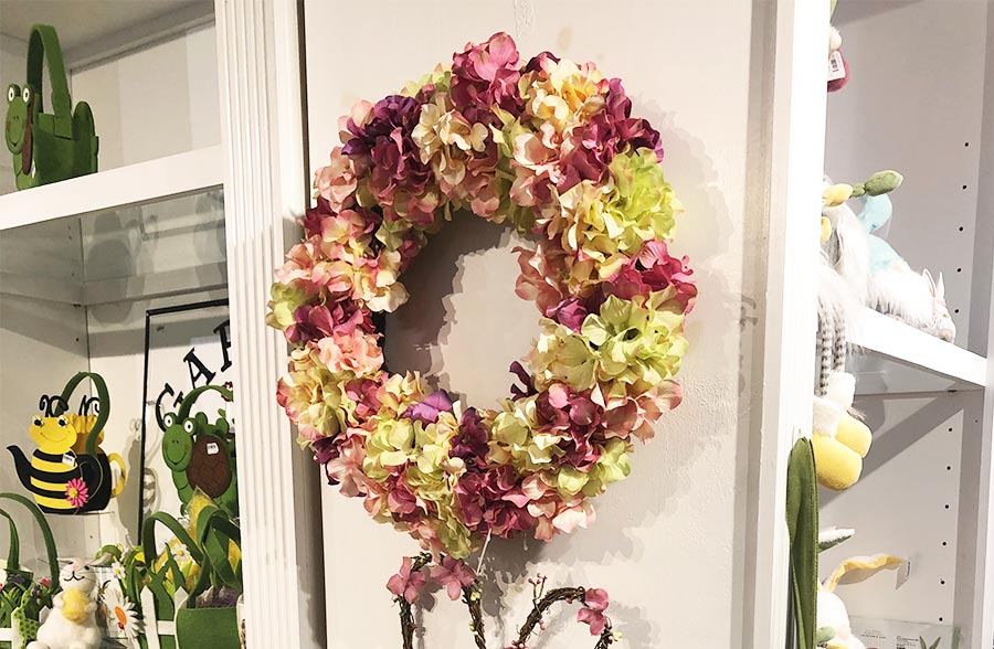 Easter Hydrangea Wreath, Pick Your Style