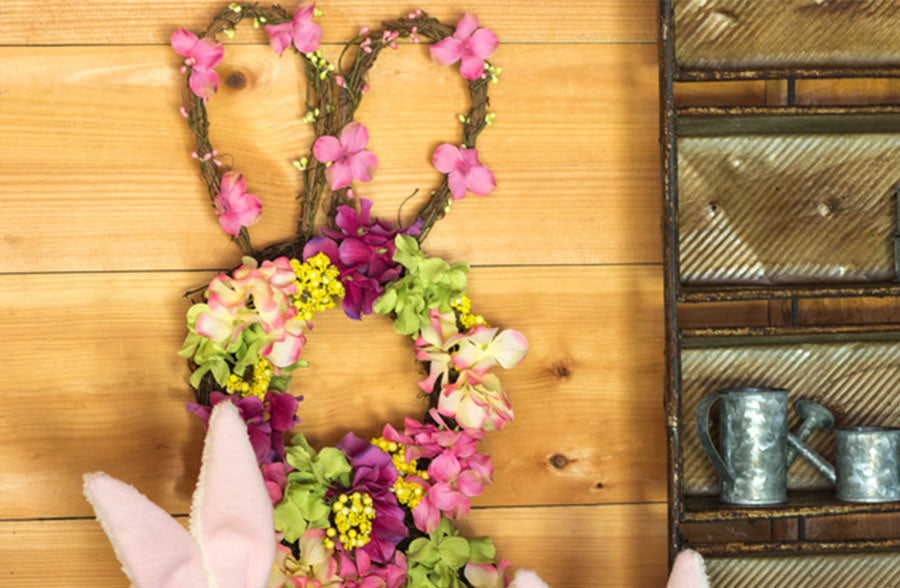 Easter Hydrangea Wreath, Pick Your Style