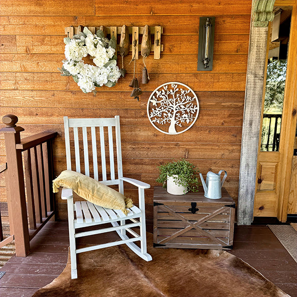 Hydrangea and Magnolia Wreath