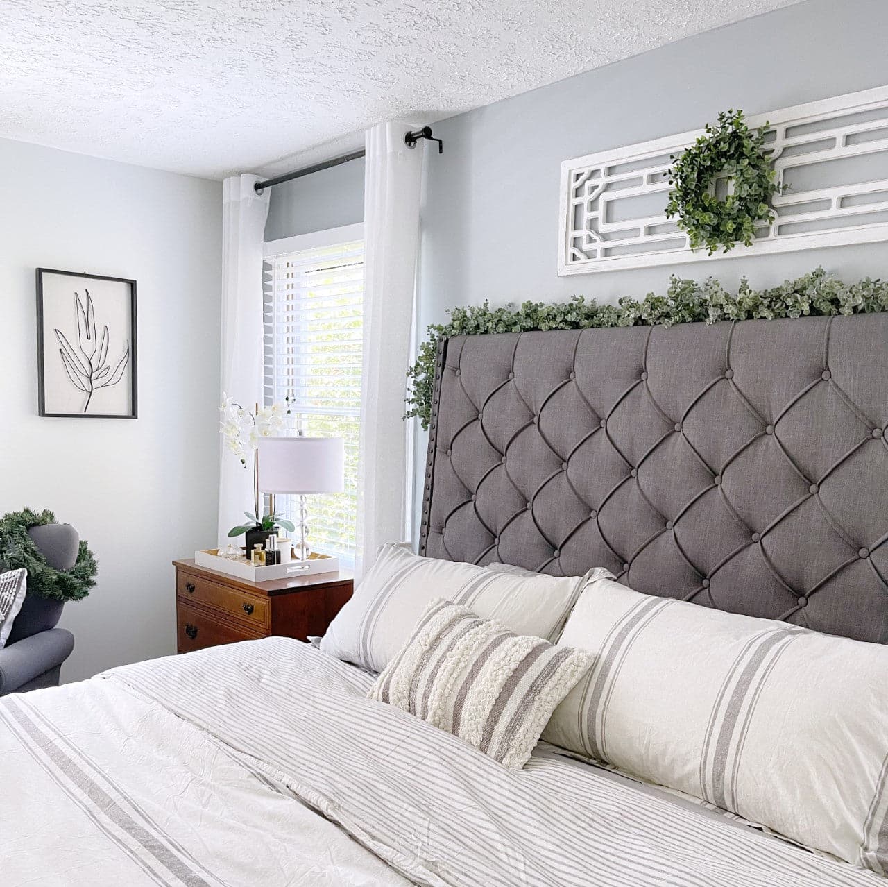 Farmhouse Stripe 100% Cotton Duvet Cover Set-Tolkye