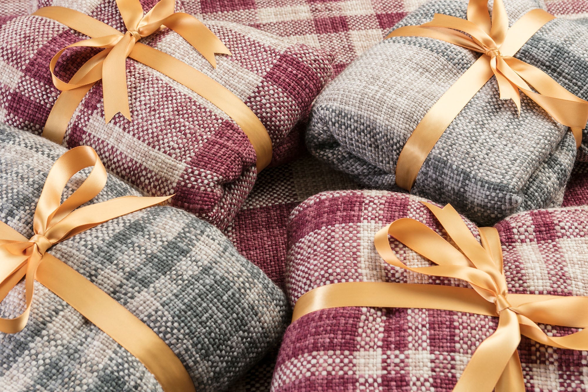 Farmhouse Plaid Throw Blanket-Tolkye