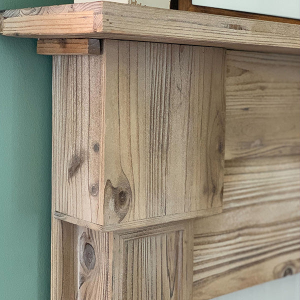 55 Inch Traditional Wood Fireplace Mantel