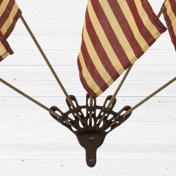 American Tea Stained Flags with Bracket