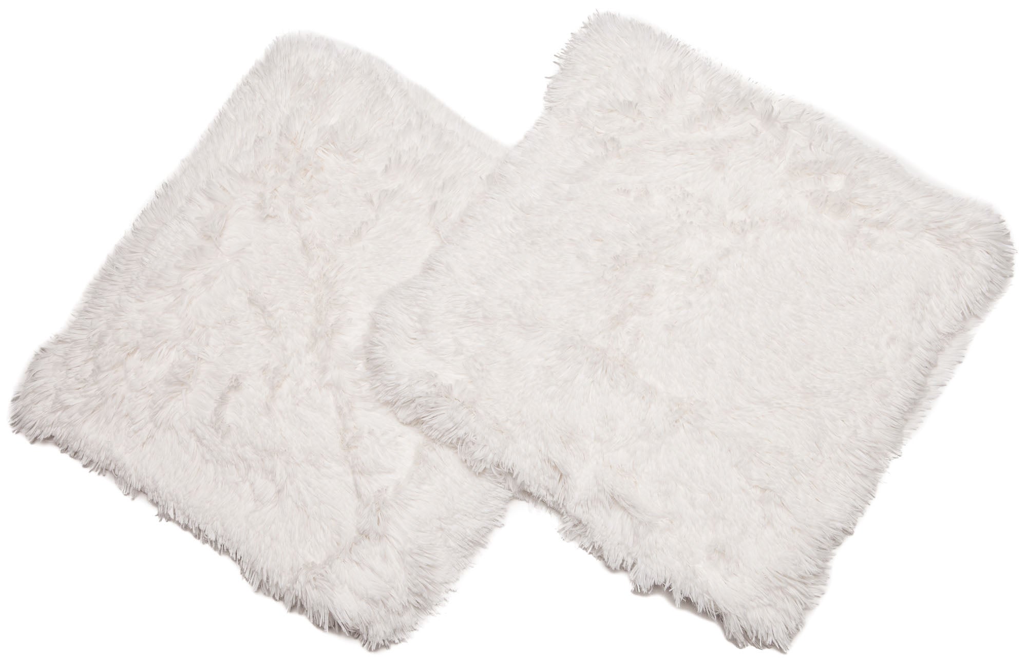 Solid Longfur Throw Pillow Covers-Tolkye