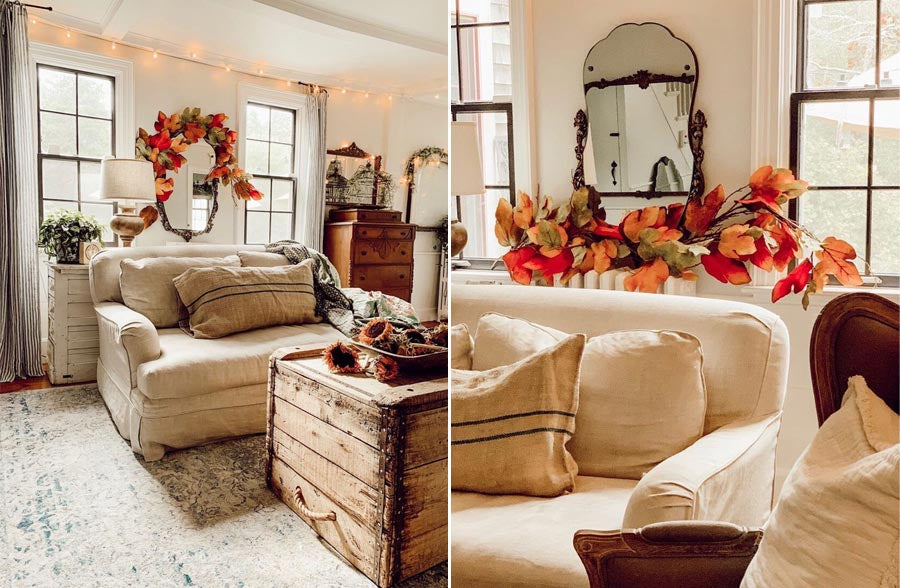 6 ft Maple Leaf Garland