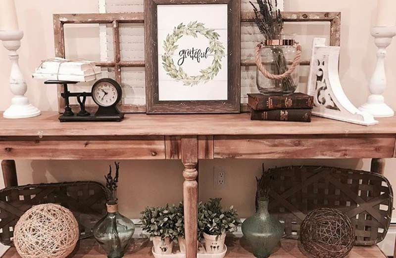 HUGE Decorative Hardware Scale Clock