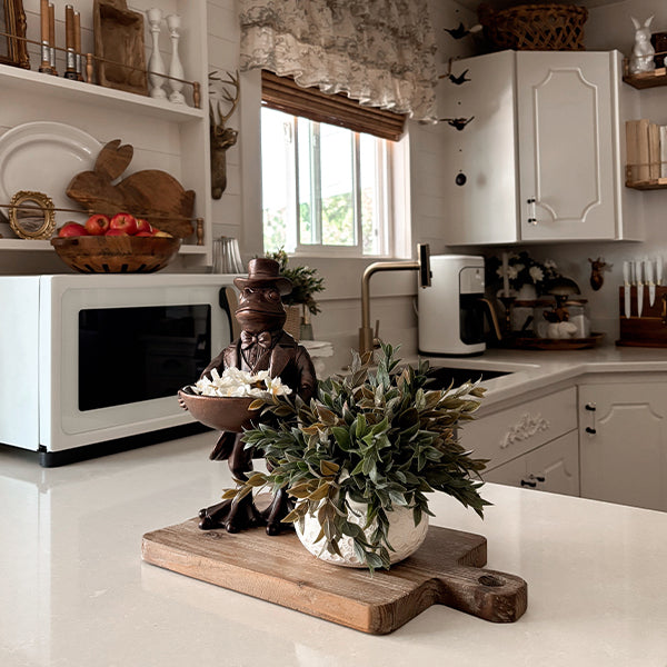 Charming Frog Bronze Bowl | Dapper Critters Collection