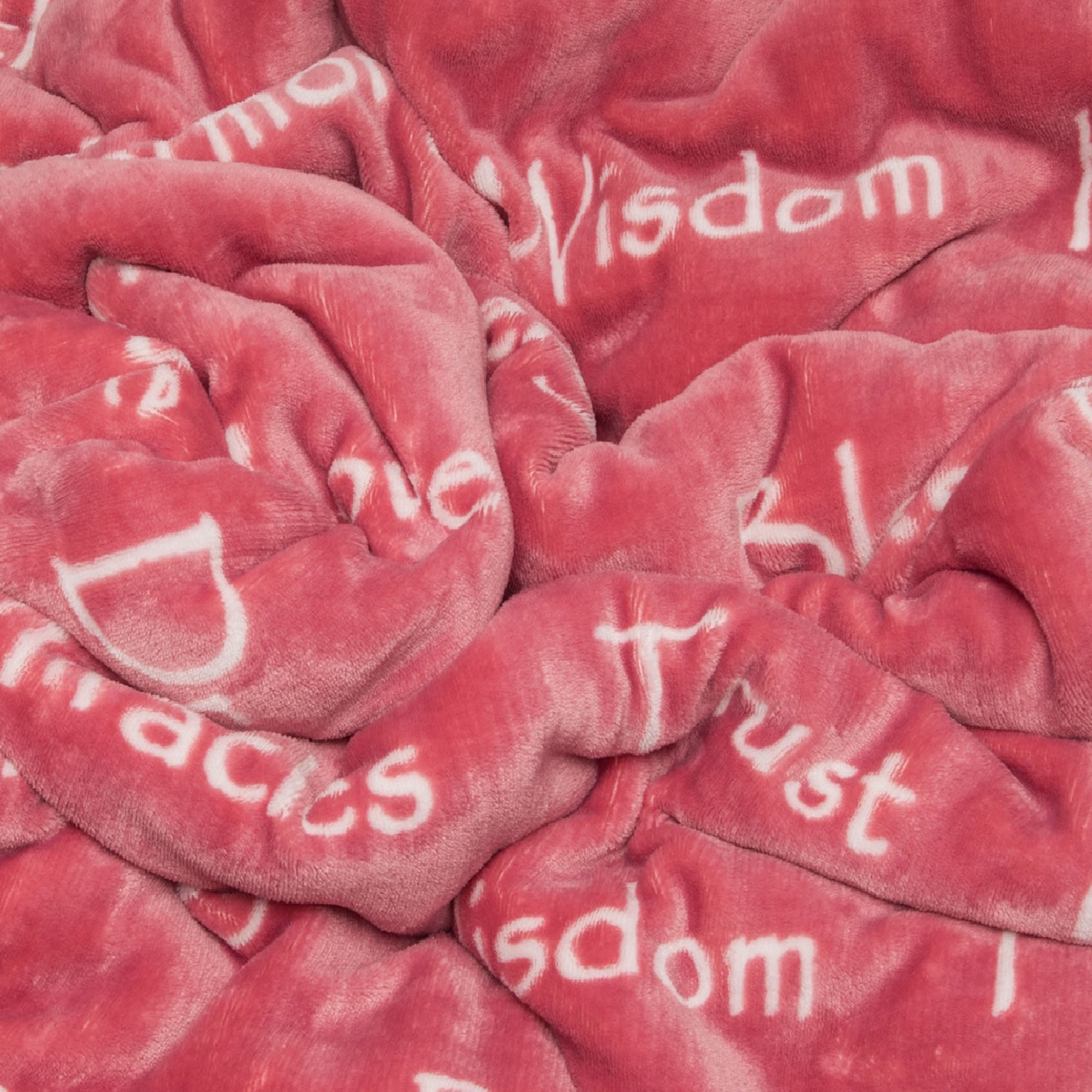 Harmony Inspirational Words Throw Blanket-Tolkye