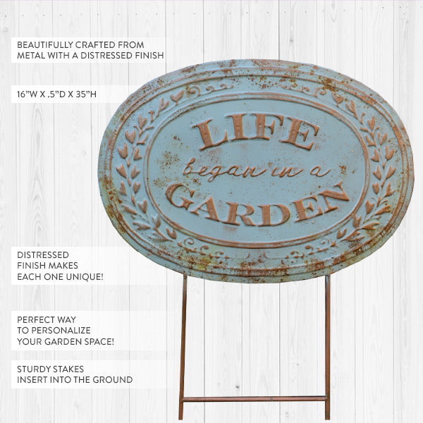 Antique Inspired Garden Stake