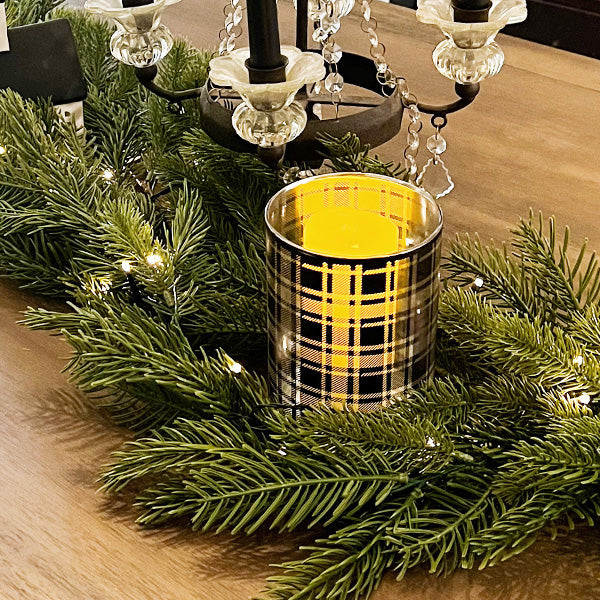 6 Foot Long Pre-Lit Faux Pine Garland