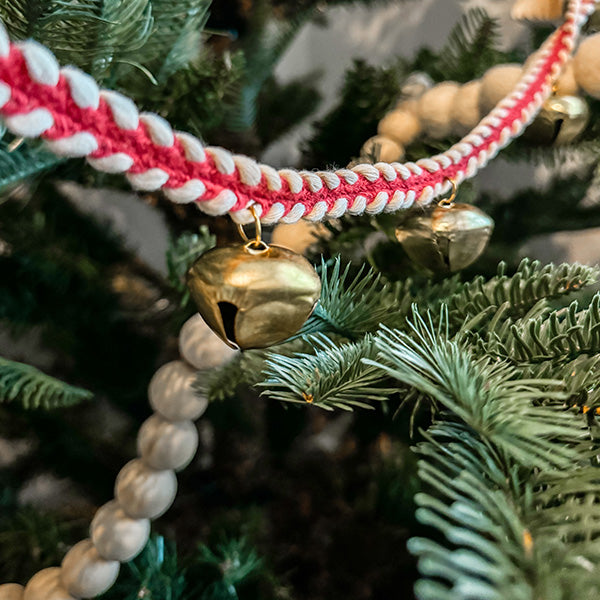 Jingle Bell Garland, Set of Four