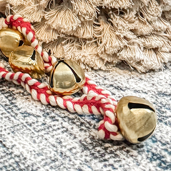 Jingle Bell Garland, Set of Four