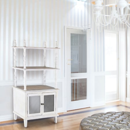 Chippy Wooden Storage Hutch