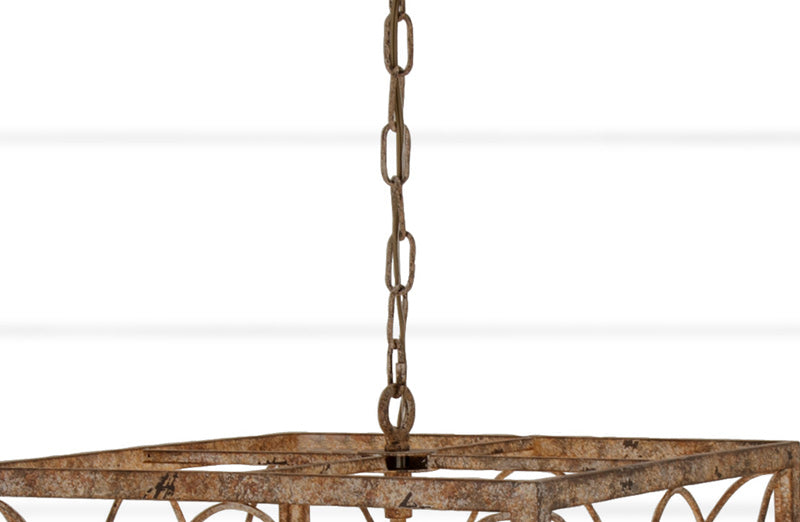 *HUUUGE* Rustic Ornate Chandelier