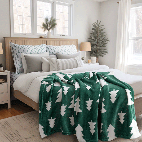 Christmas Blanket Set, Choose Your Style