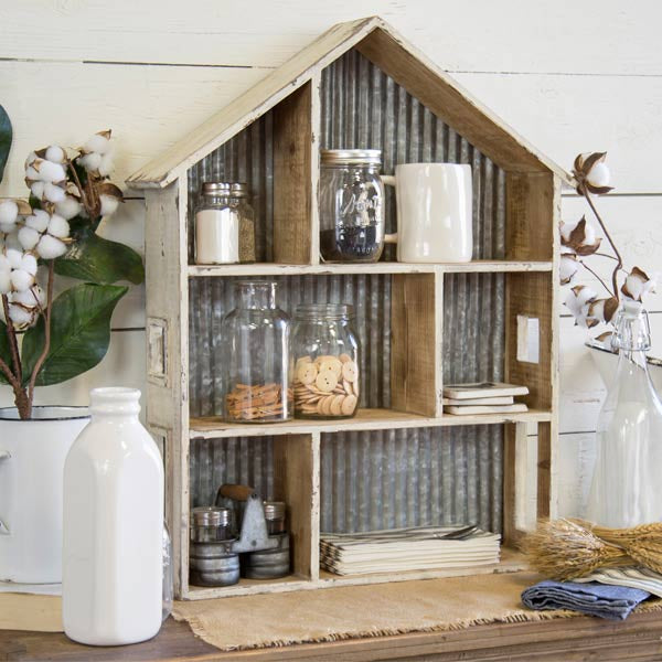 Home Sweet Home Cubby Shelf