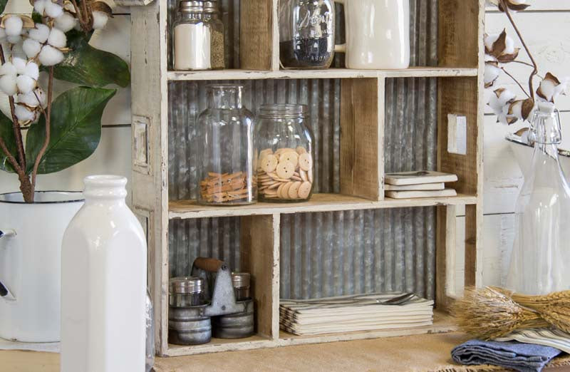 Home Sweet Home Cubby Shelf