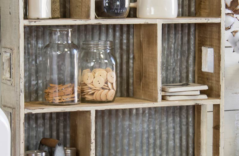 Home Sweet Home Cubby Shelf