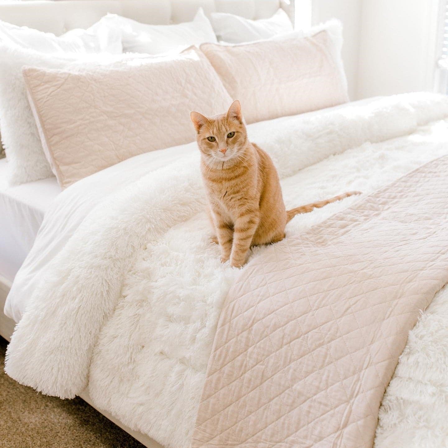 Ava Diamond Oversized Cotton Quilt Set-Tolkye