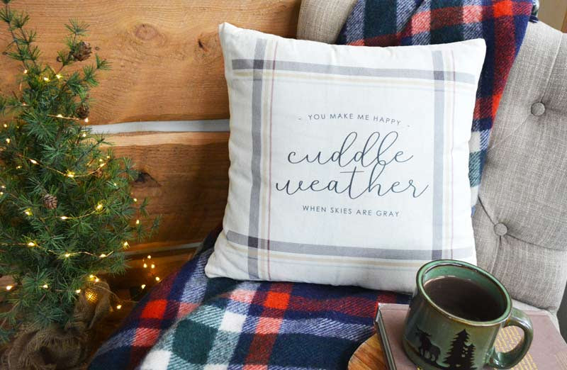 Cuddle Weather Pillow