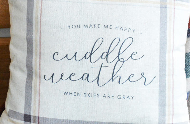 Cuddle Weather Pillow