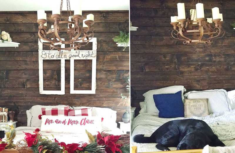 *HUUUGE* Rusty Candle Chandelier