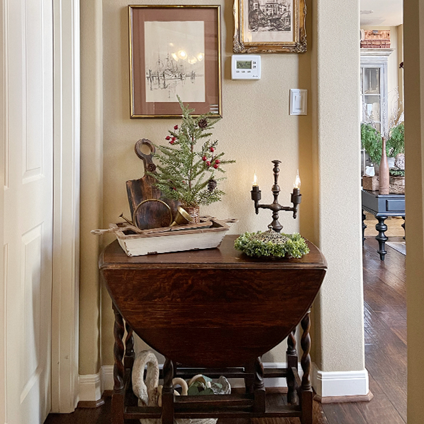 LED Vintage Candelabra Tabletop Lamp