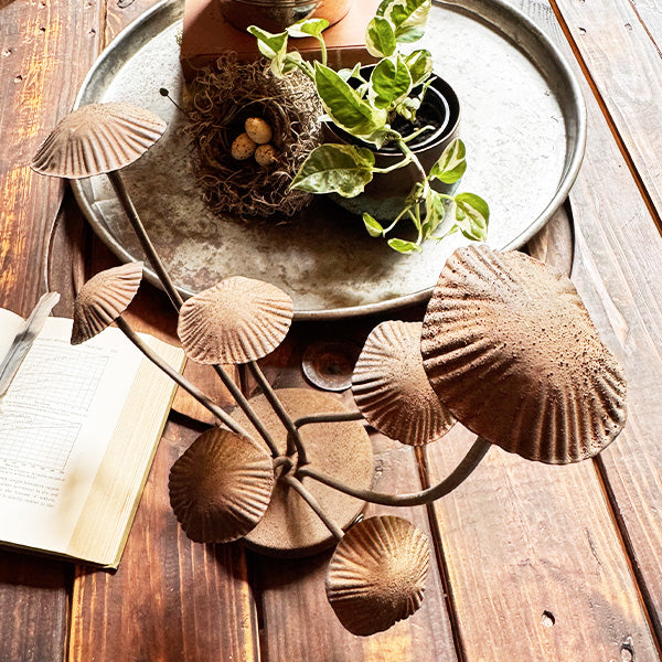 Mushroom Sprouts Cordless Table Lamp