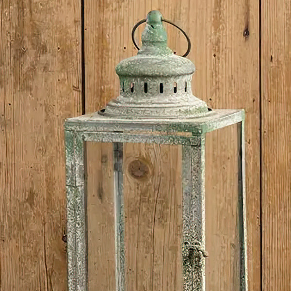 18 Inch Distressed Victorian Inspired Lantern